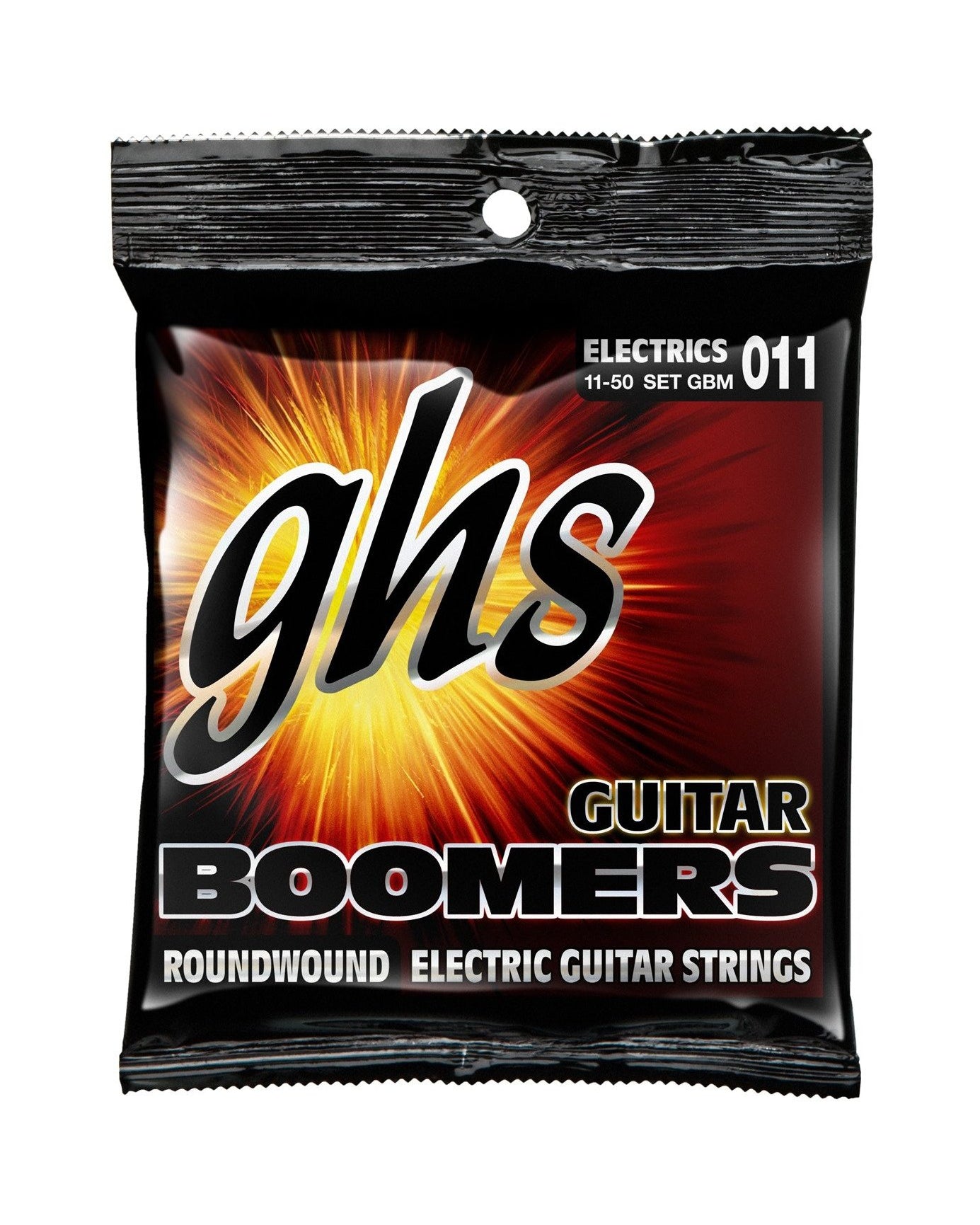 GHS, GHS GBM Boomers Nickel-Plated Steel Medium Gauge Electric Guitar Strings