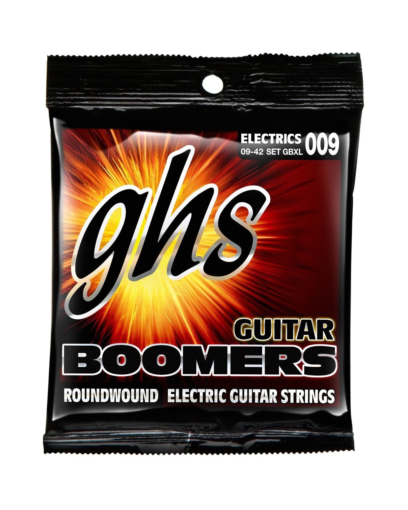 GHS, GHS GBXL Boomers Nickel-Plated Steel Extra Light Gauge Electric Guitar Strings