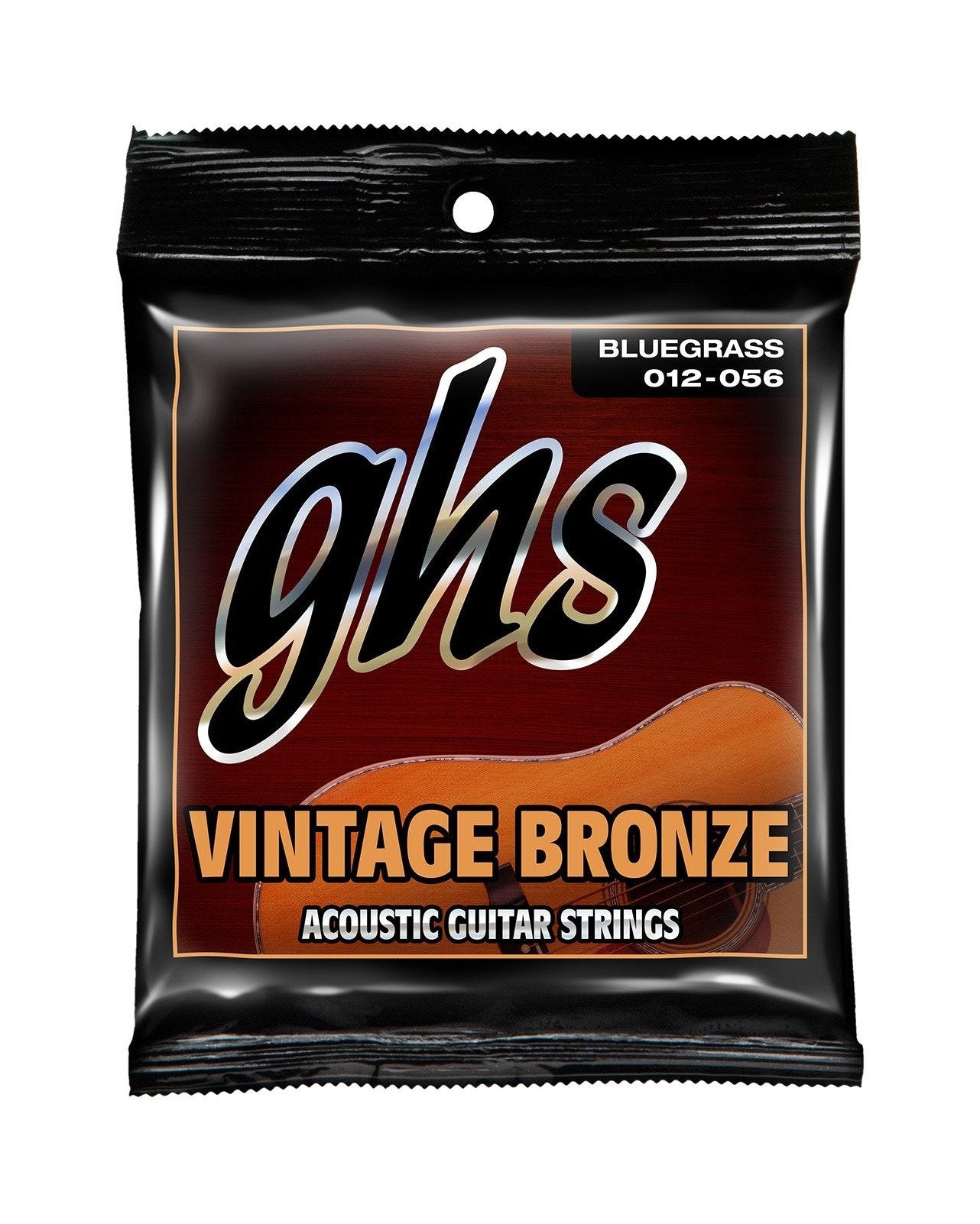 GHS, GHS VN-B 85/15 Vintage Bronze Bluegrass Gauge 12-56 Acoustic Guitar Strings