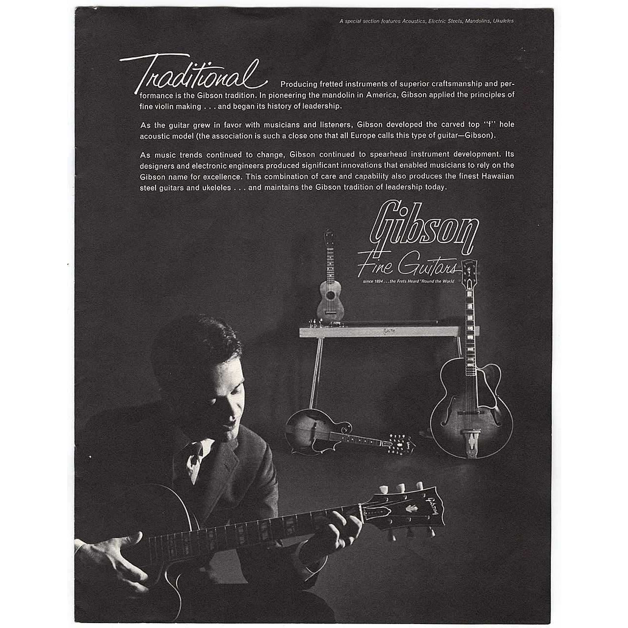 Other, Gibson "Traditional" Catalog Supplement (1964-65)