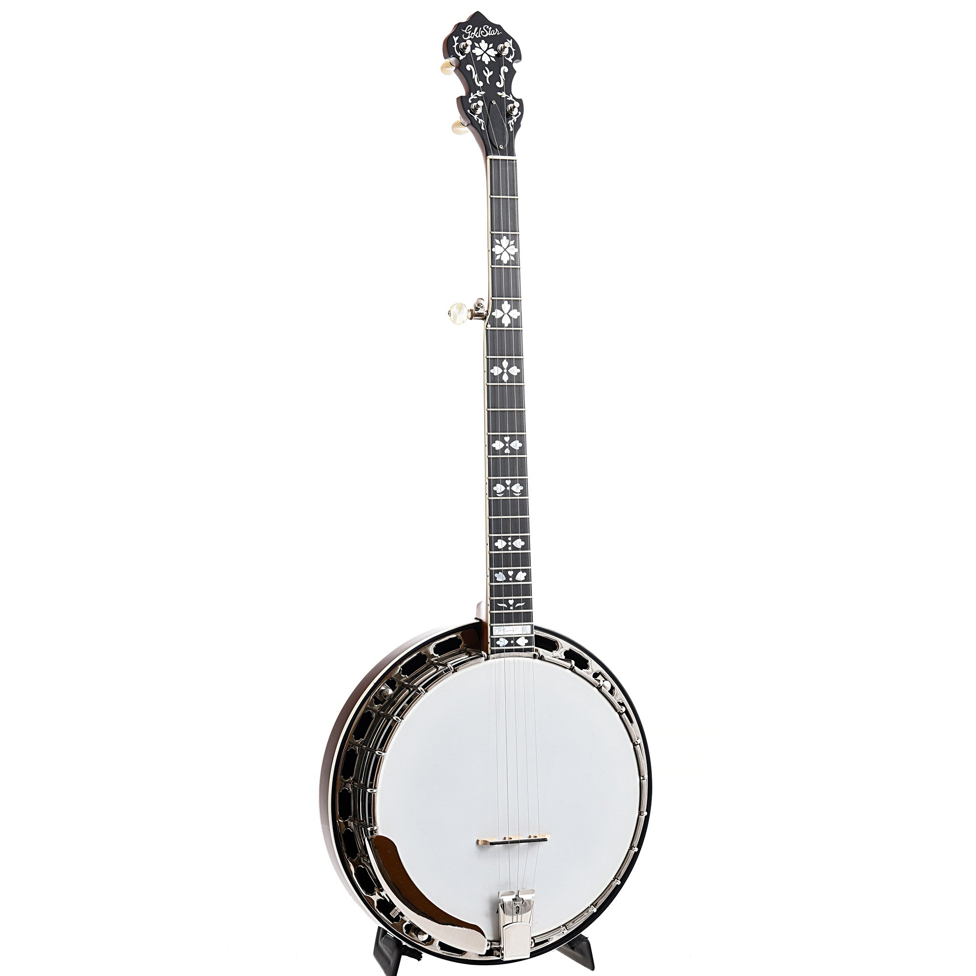 Gold Star, Gold Star GF-100HF "Hearts & Flowers" Resonator Banjo & Case