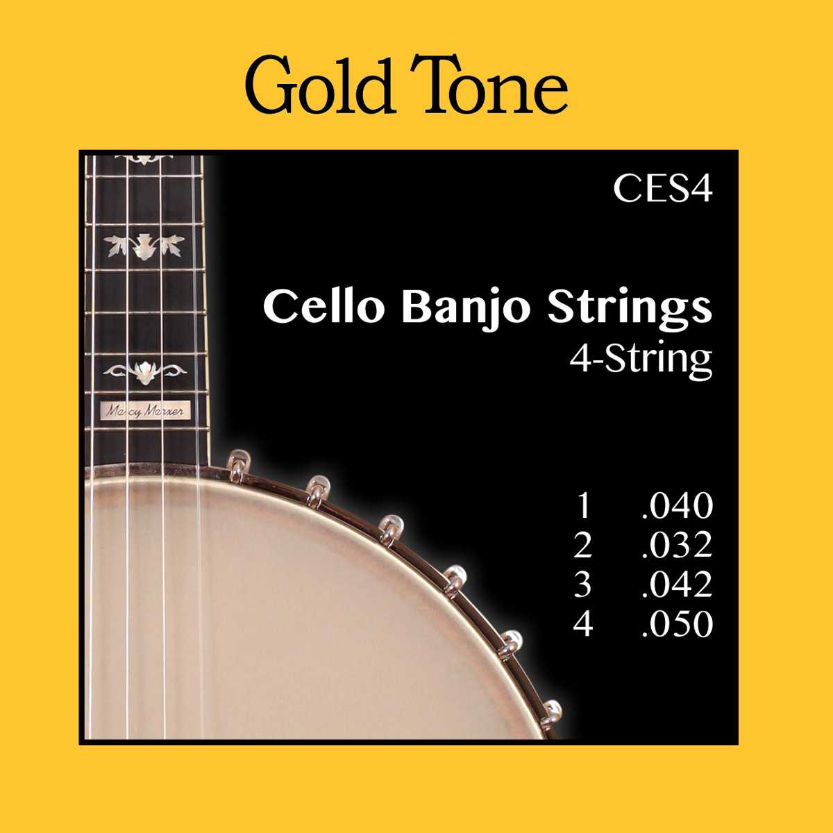 Gold Tone, Gold Tone CES4 4-String Cello Banjo Strings