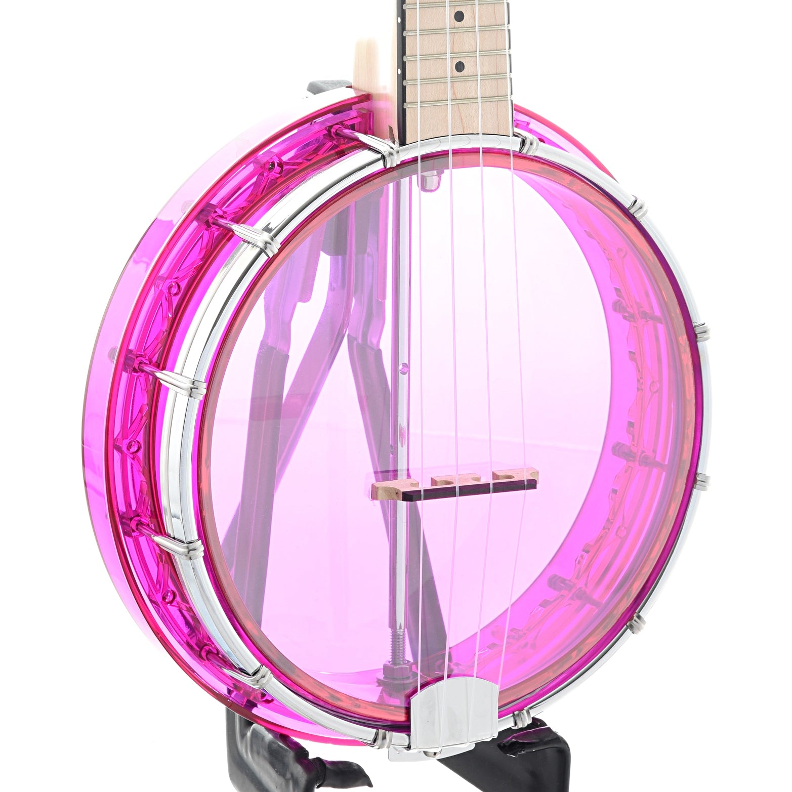 Gold Tone, Gold Tone Little Gem Banjo Ukulele & Gigbag, Amethyst (purple)