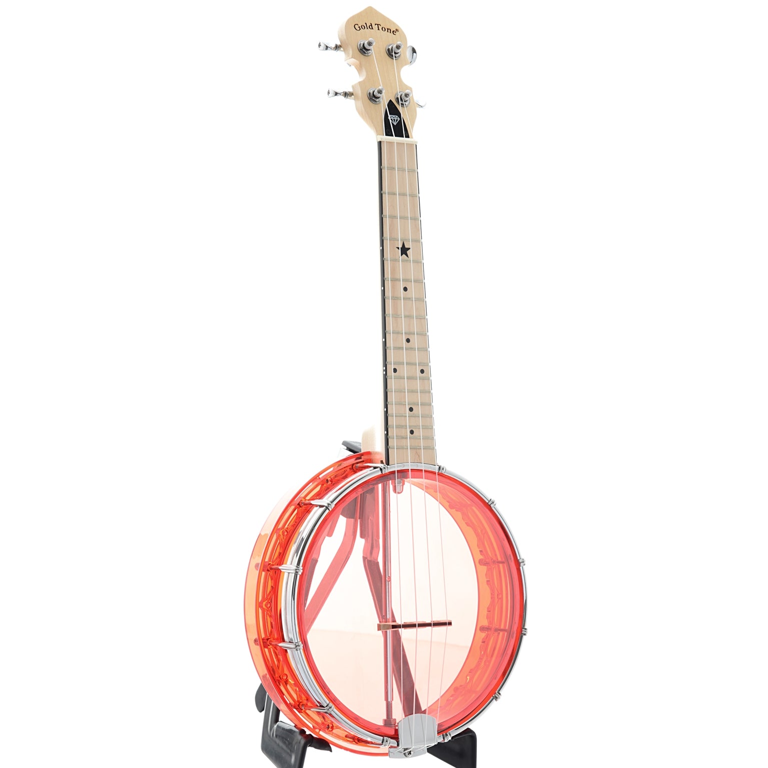 Gold Tone, Gold Tone Little Gem Banjo Ukulele & Gigbag, Ruby (red)