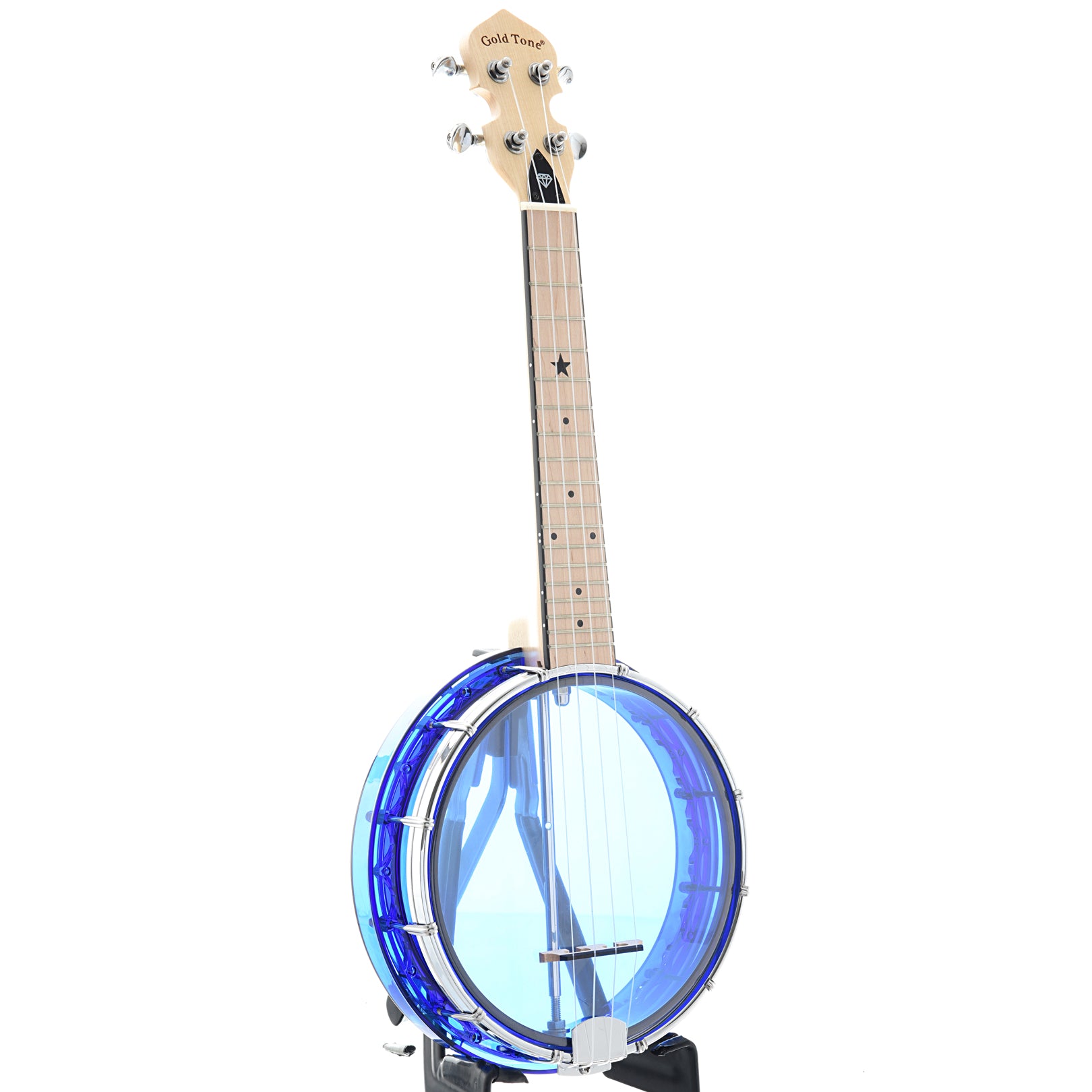 Gold Tone, Gold Tone Little Gem Banjo Ukulele & Gigbag, Sapphire (blue)