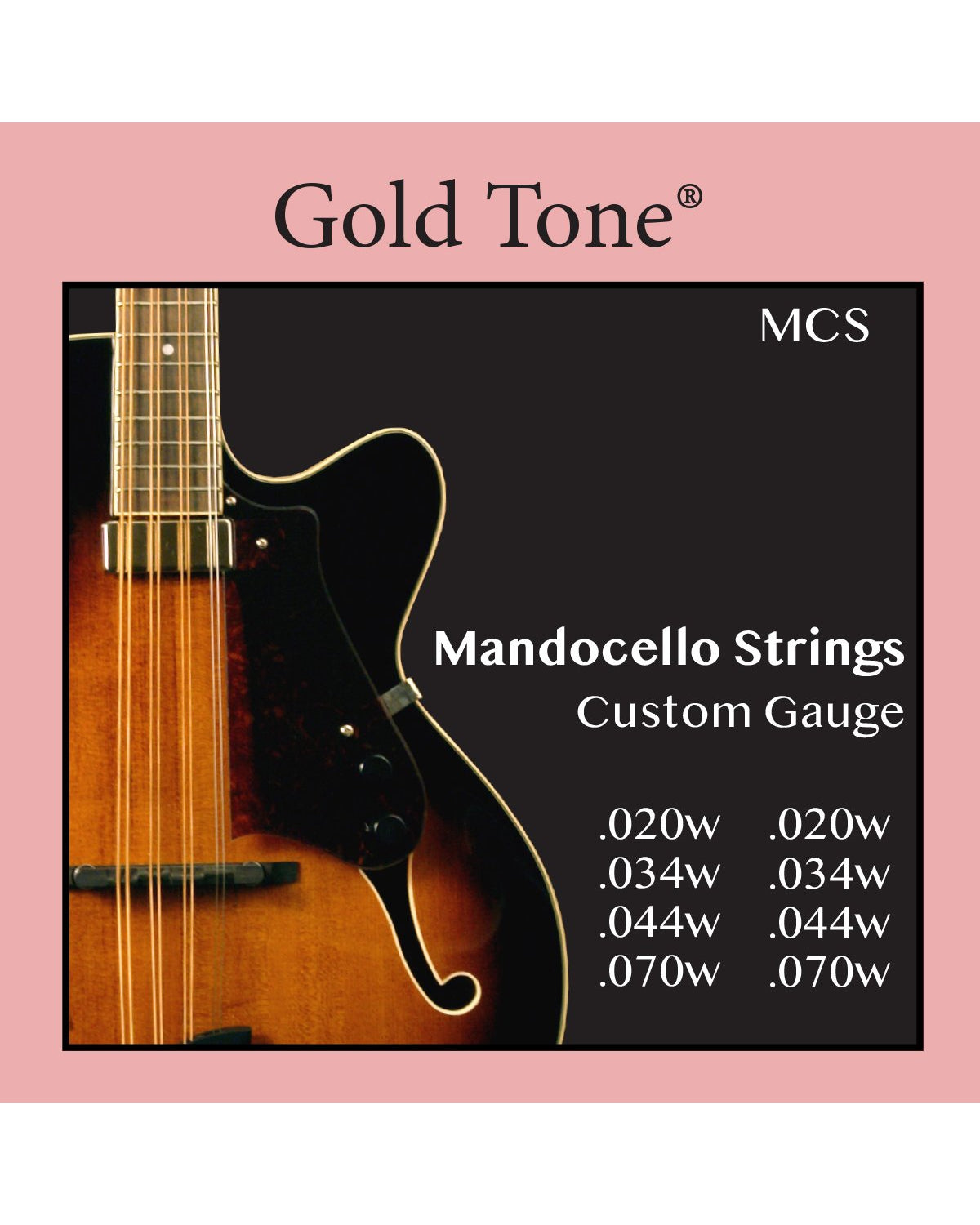 Gold Tone, Gold Tone Mandocello String Set