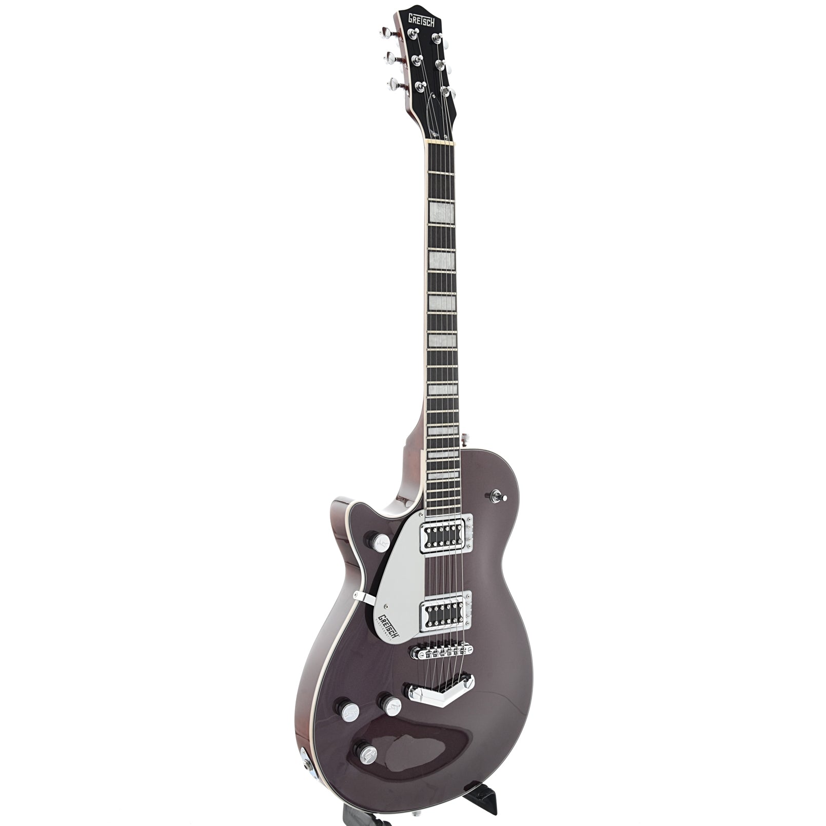 Gretsch, Gretsch G5220LH Electromatic Jet BT Single-Cut Electric Guitar, Left Handed, Dark Cherry Metallic