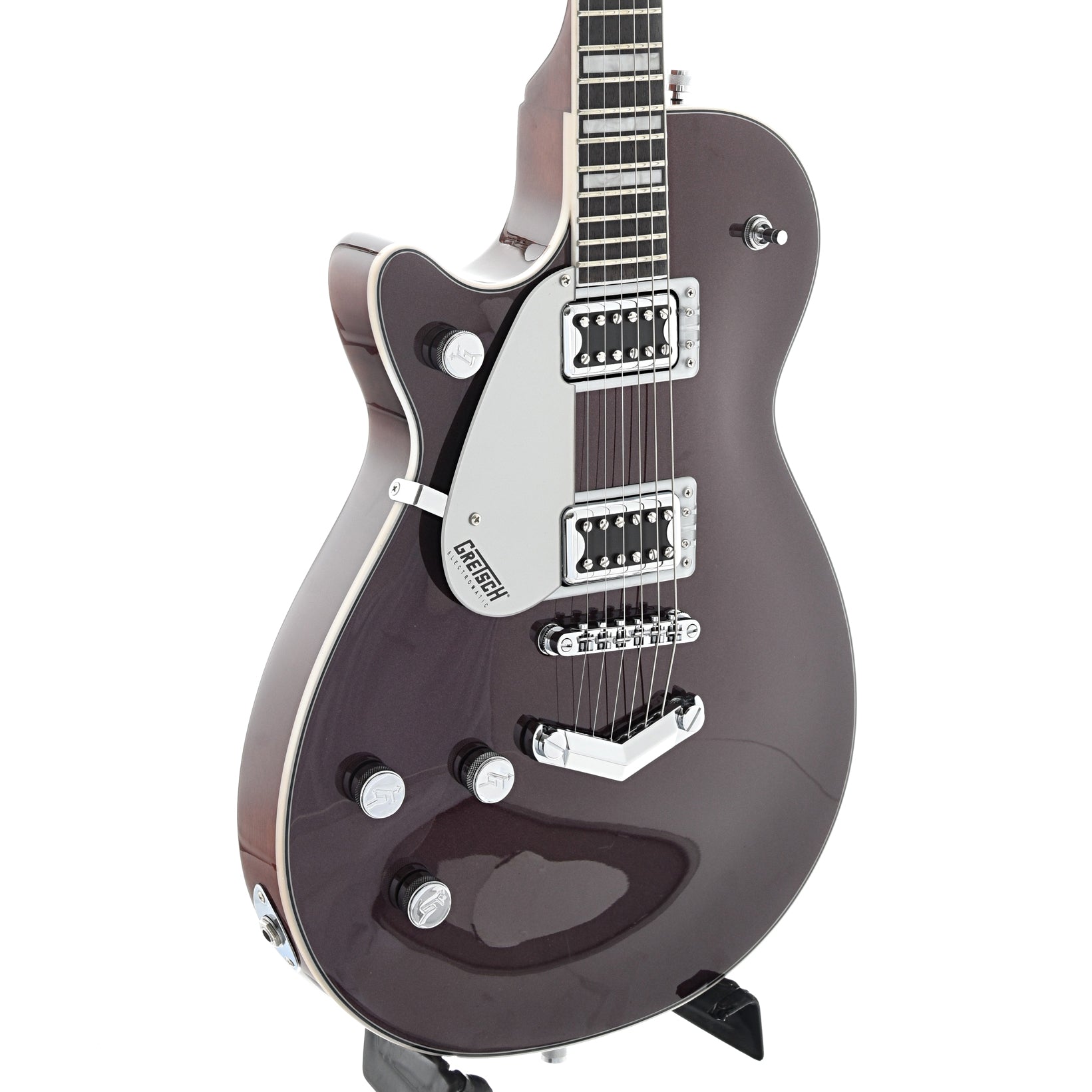 Gretsch, Gretsch G5220LH Electromatic Jet BT Single-Cut Electric Guitar, Left Handed, Dark Cherry Metallic