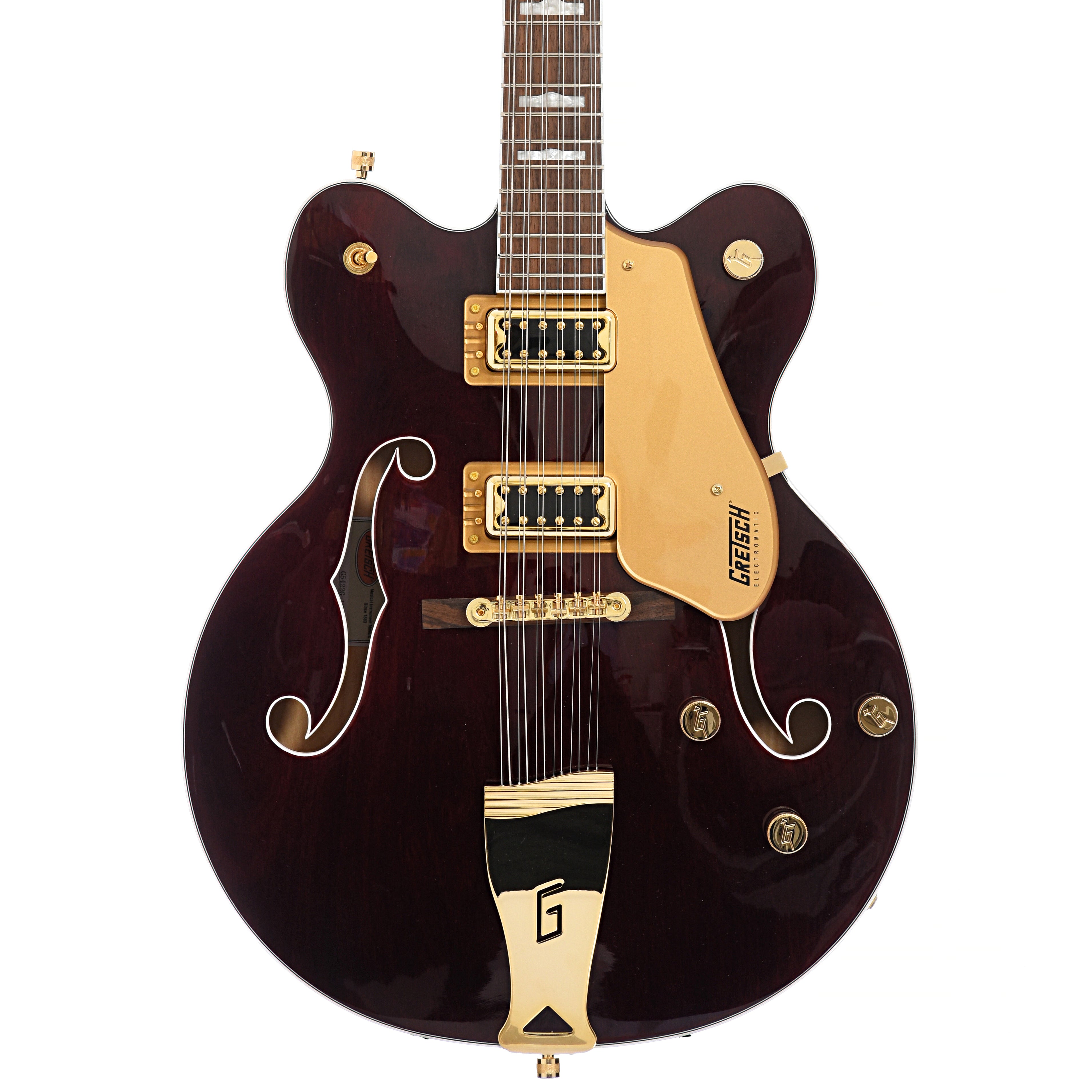 Gretsch, Gretsch G5422G-12 Electromatic Classic Hollow Body Double-Cut 12-String Electric Guitar, Walnut Stain