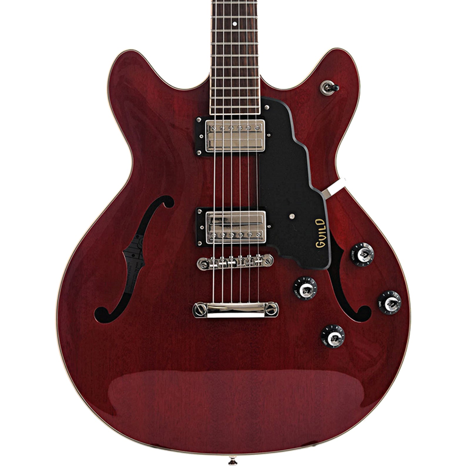 Guild, Guild Starfire I Double Cutaway Semi-Hollow Body Guitar, Cherry Red