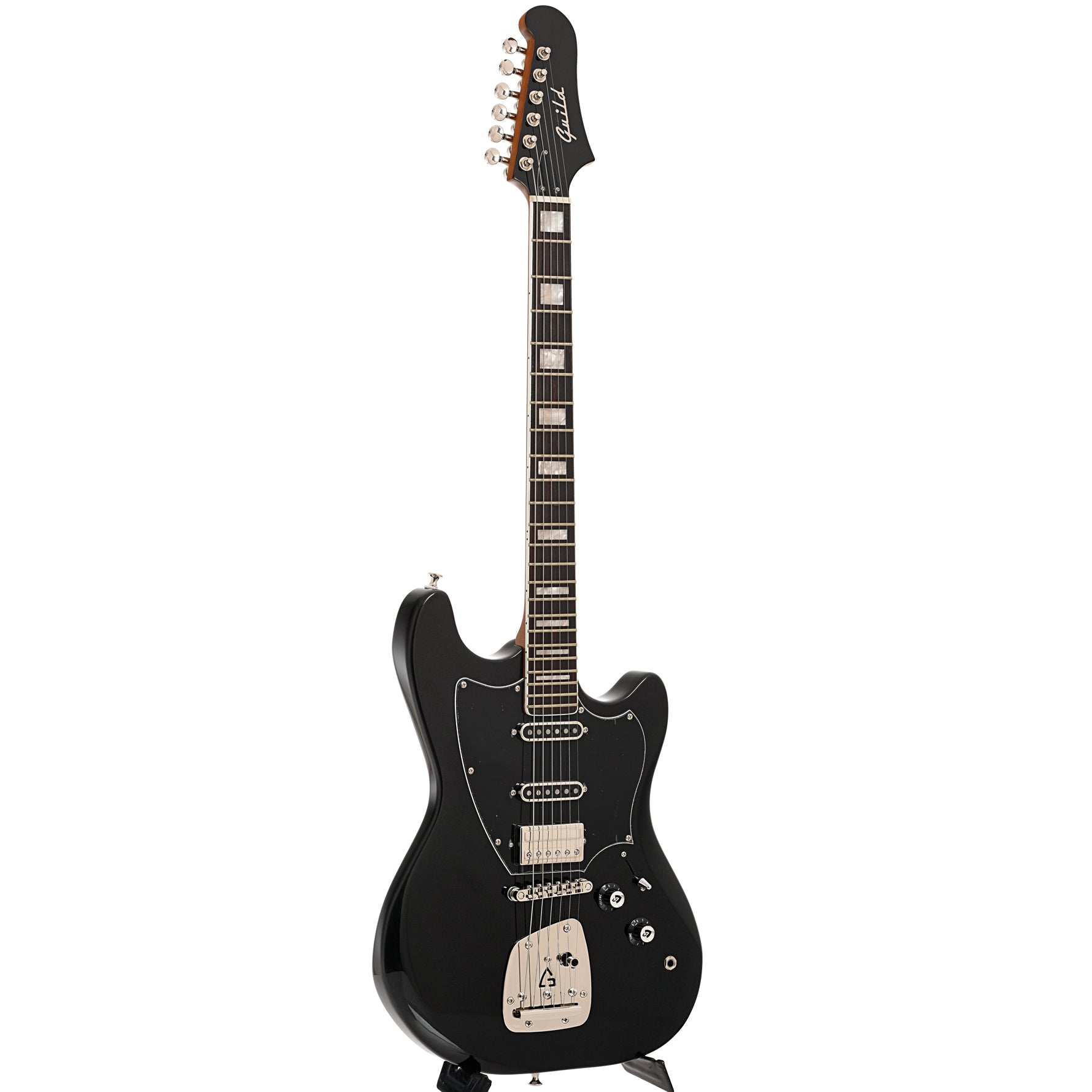 Guild, Guild Surfliner Deluxe Electric Guitar, Black Metallic