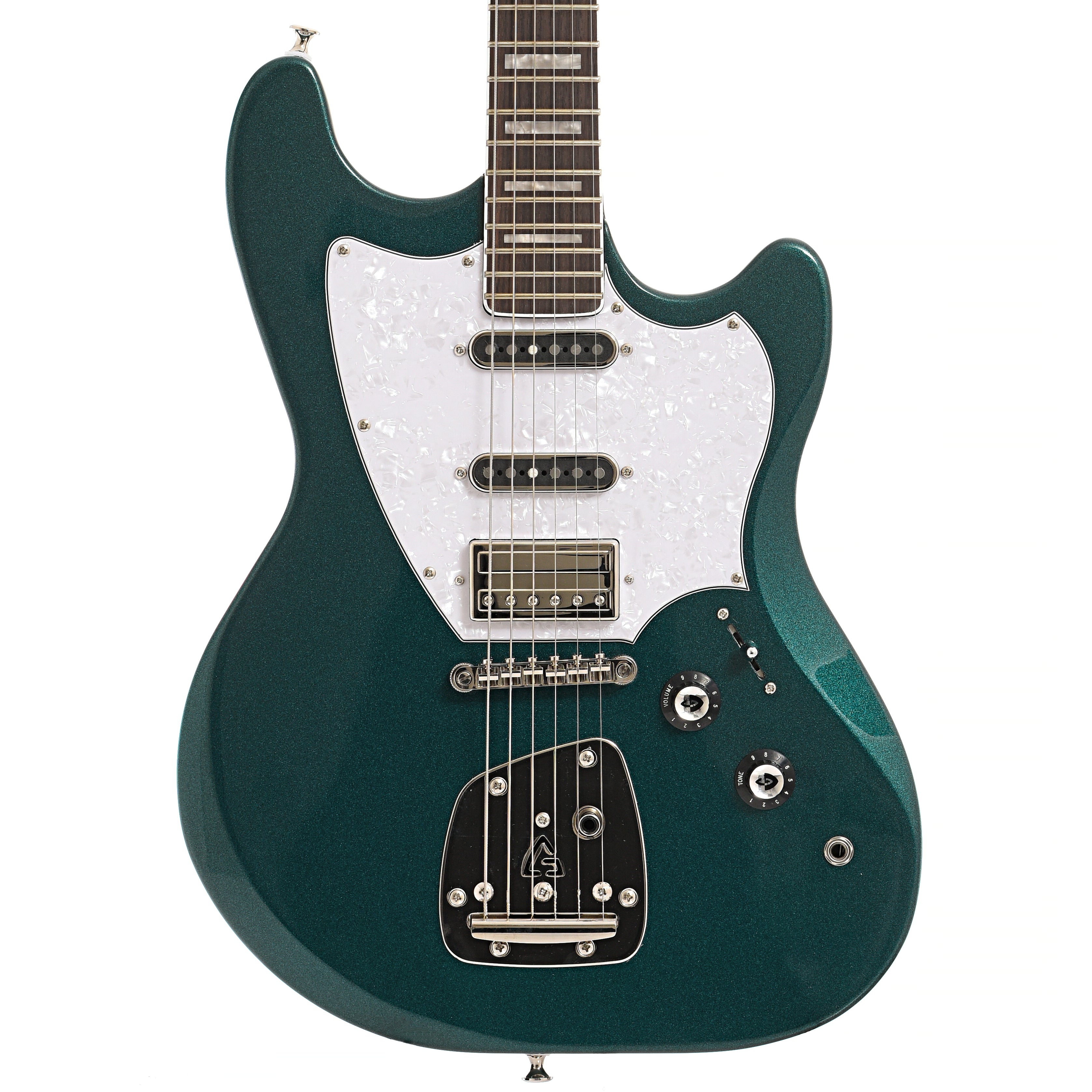 Guild, Guild Surfliner Deluxe Electric Guitar, Evergreen Metallic