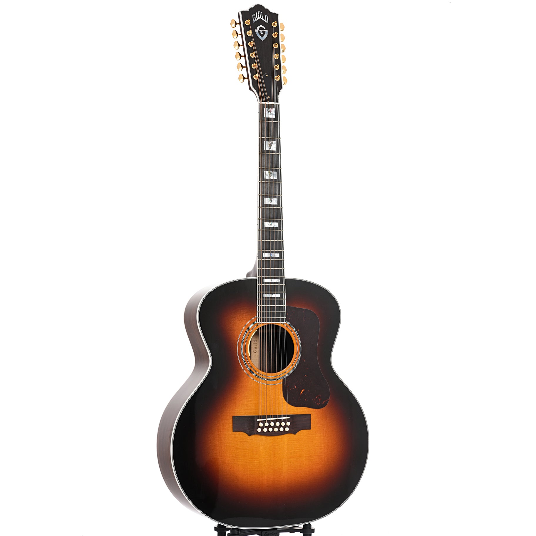 Guild, Guild USA F-512E 12-String Acoustic-Electric Guitar